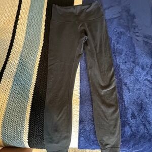 Victoria's Secret Black High Waisted Leggings Workout Athleisure Size 4